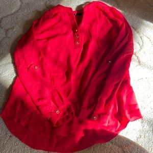 Zac & Rachel women’s color red blouse